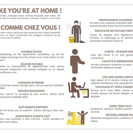 Apartman Chic In Notre-dame De Párizs